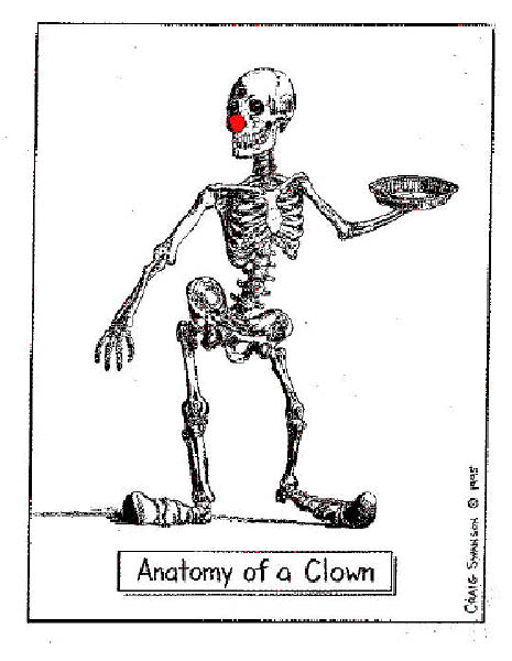 Anatomie du clown-humourenvrac